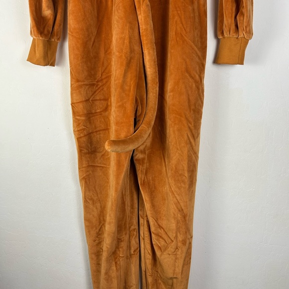 Scooby-Doo Mens' Hooded Union Suit Adult Costume Pajama Sleeper S/M - Picture 10 of 10